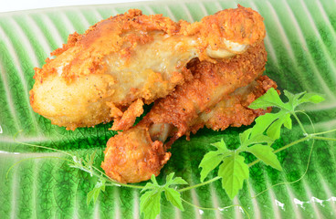 fried chicken on a plate