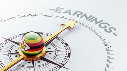 Zimbabwe Earnings Concept