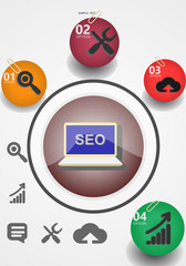 big button with ball