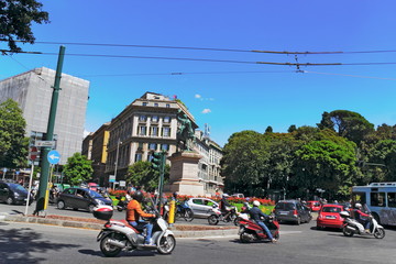 Fototapeta premium Genua Piazza Corvetto