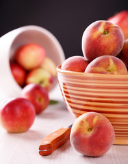 fresh peaches