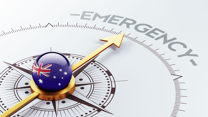 Australia Emergency Concept