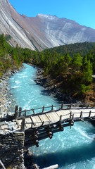 Torrent Annapurna, Himalaya