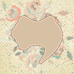 Vintage design for invitation. EPS 8