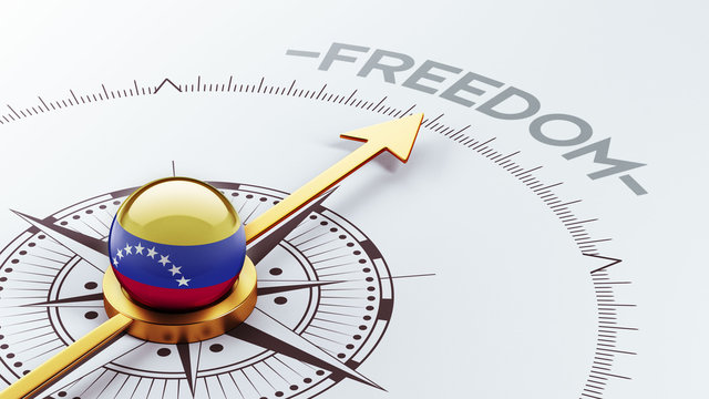 Venezuela Freedom Concept