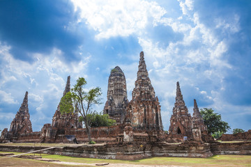 Fototapeta premium Wat Chai Wattanaram