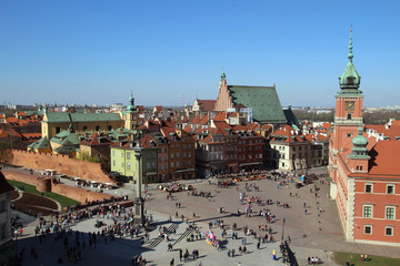Castle Square, Warsaw, Poland © nastyakamysheva
