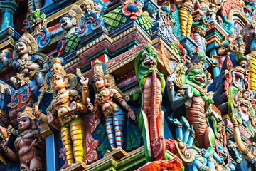 Türaufkleber Meenakshi Temple © saiko3p