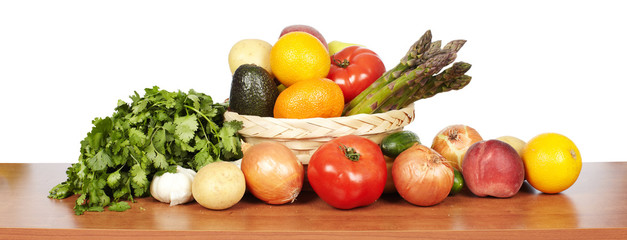Fototapeta na wymiar Set of vegetables.