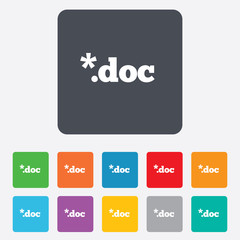 File document icon. Download doc button.