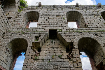 Medieval castle Andlau in Alsace