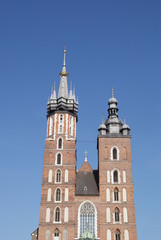Fototapeta na wymiar Krakau, Polen, Schloss, Kirche, Universität, Platz,