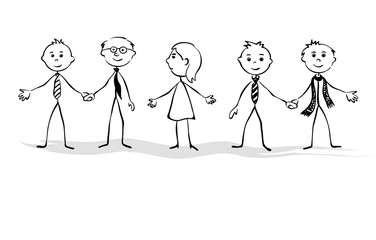 Women's and men's team