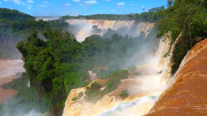 Iguazu cascades