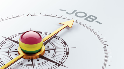 Bolivia Job Concept