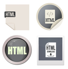 Html icon set