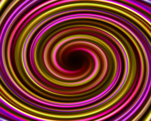 abstract color twirl