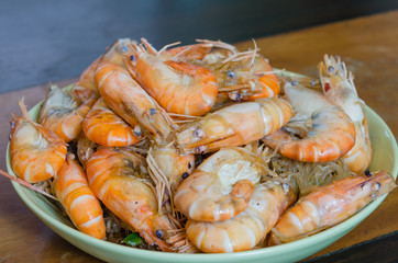 asian baked shrimp