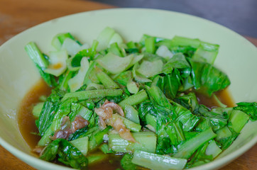 stir fried vegetable