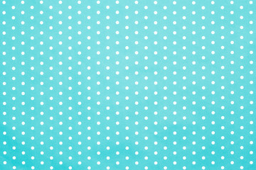 retro blue polka dot pattern - 65686650