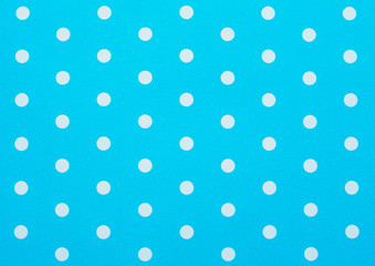retro blue polka dot pattern - obrazy, fototapety, plakaty