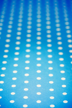 Retro Blue Polka Dot Pattern