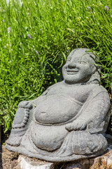 Fototapeta na wymiar laughing buddha