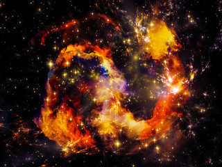 Fototapeta na wymiar Nebula Vortex