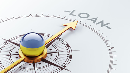 Ukraine Loan Concept