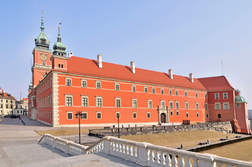 Fototapeta na wymiar Royal Castle in Warsaw, Poland