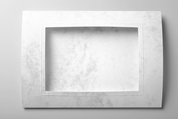 Blank frame card or photo frame