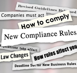 Compliance Headlines Newspaper Torn New Business Regulations Com