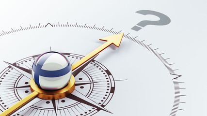 Finland Question Mark Concept