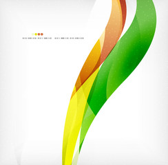 Business wave corporate background
