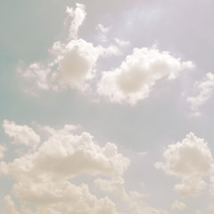 Sky old vintage retro style