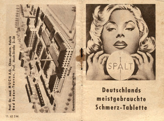 Vintage medical advertisement