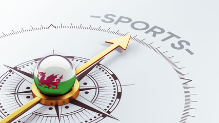 Wales Sports Concept