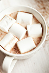Cocoa with marshmallows