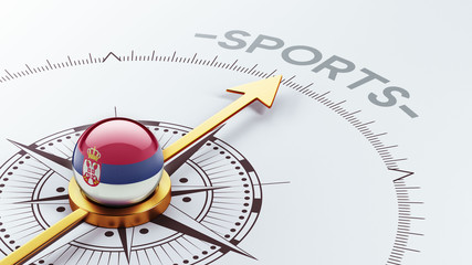Serbia Sports Concept