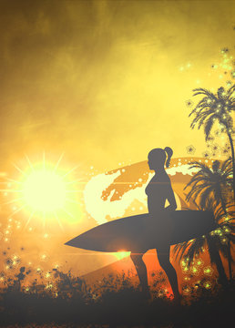Surf background