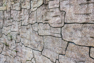 Abstract background of stone wall texture.
