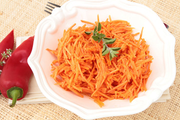 carottes râpées