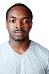 Obraz premium Portrait of a handsome african man