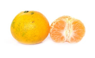 orange isolated on white background