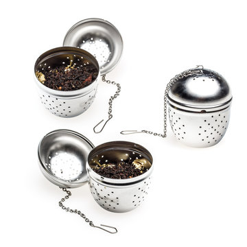 Metallic Tea Strainer Infuser