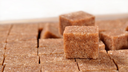 Brown sugar close up