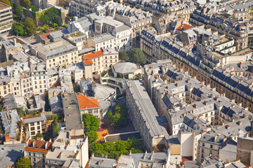 Fototapeta premium Panorama of city Paris