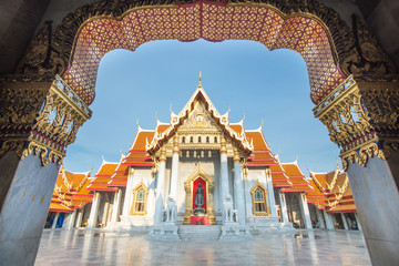 Fototapeta premium Wat Benchamabophit, Bangkok, Thailand