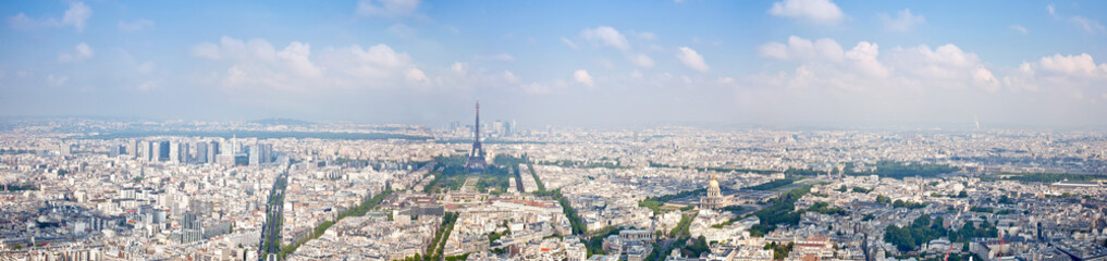 Panorama de la ville de Paris