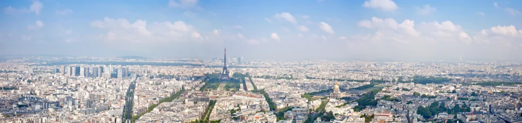 Papier Peint photo Lavable Paris Panorama de la ville de Paris
